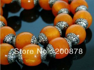 10 Nepal Big 20x18mm 925 Sterling Silver Repousse Beeswax Amber Beads