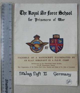 Royal Air Force School For Prisoners Of War,  Stalag Luft Vi.  1945 Publication