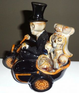 Yankee Candle Boney Bunch 2010 Motorcycle TL/H NWT Retired 2