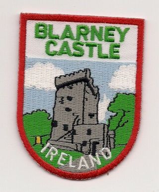 Blarney Castle Ireland Souvenir Patch