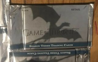 2014 Rittenhouse Game Of Thrones Season 3 Trading Card Pack