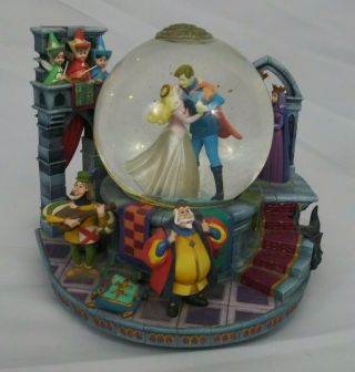 Disney Sleeping Beauty Once Upon A Dream Musical And Lighted Snow Globe Wdw