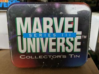 Marvel Universe Series 3 1992 Collectors Tin Factory 8611/10000