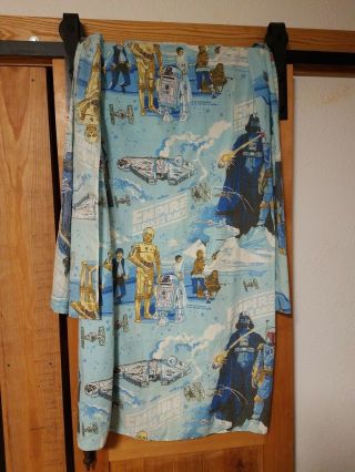 Star Wars The Empire Strikes Back 1979 Black Falcon Ltd Twin Bed Sheet