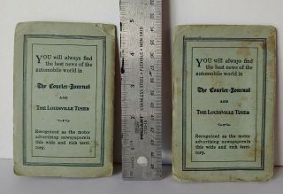 2 Early Touring Road Maps Wisconsin & Missouri 2