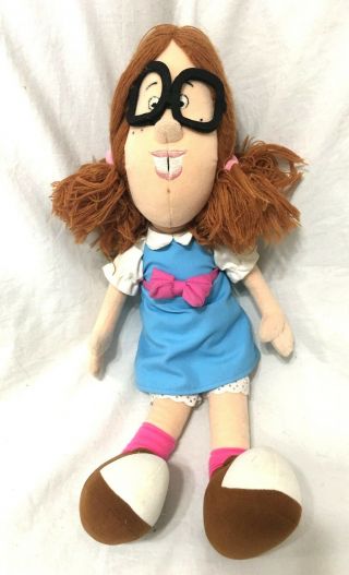 Disney Store Recess Gretchen Stuffed Plush Doll Rare 1 Saturday Morning Cartoon