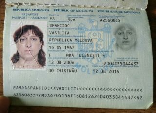 Republic Moldova Passport Women With Children