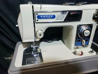 Morse Zig Zag 4300 Heavy Duty Sewing Machine For Silk,  Leather,  Canvas.