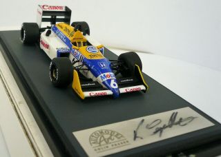 Tameo 1:43 Pro - Hand Built Metal F1 Williams/honda Fwiib N.  Piquet 1987 Rp - Mm
