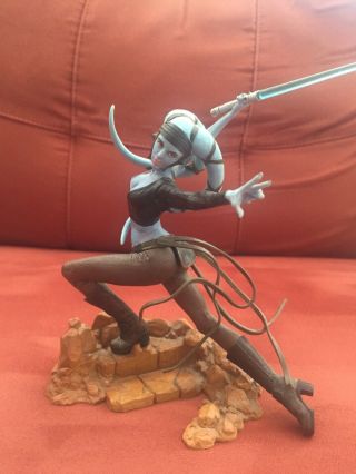 Star Wars Unleashed Aayla Secura Figure The Clone Wars Revenge Of The Sith