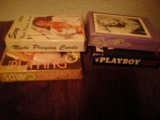 Adult playing cards,  Vivid,  Playboy,  Marilyn,  Full frontal - vintage 2