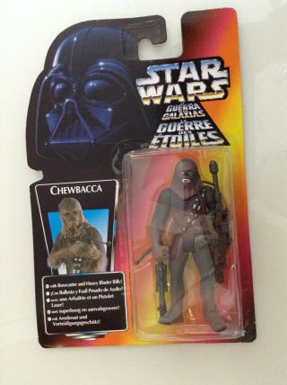 Star Wars Chewbacca W Bowcaster Figure 3,  75 " Kenner (rogue One1 R2 - D2 Darth Vader