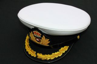 Royal Marine Ship White Star Line Hats Titanic Captain Smith Hat Size 58