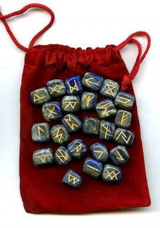 Lapis Lazuli Runes Set