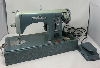 Rare Vintage Good Housekeeper Universal Sewing Machine Deluxe Model SDL - Japan 2