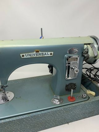 Rare Vintage Good Housekeeper Universal Sewing Machine Deluxe Model SDL - Japan 3