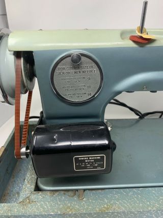 Rare Vintage Good Housekeeper Universal Sewing Machine Deluxe Model SDL - Japan 4