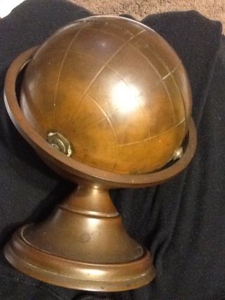 Vintage Art Deco Style Brass Globe Cigarette Holder