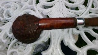 Vintage Donegal Rocky,  A.  Peterson of Dublin ireland 53.  pipe hallmarked. 3