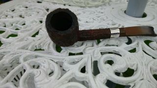 Vintage Donegal Rocky,  A.  Peterson of Dublin ireland 53.  pipe hallmarked. 4