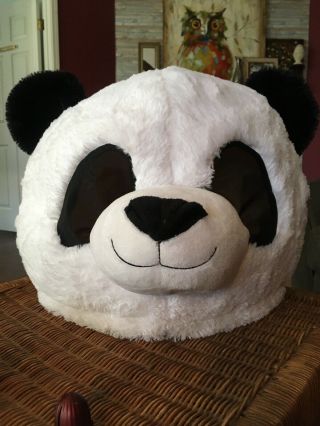 Dandee Collectors Choice Big Greeter Heads Panda Cosplay Mascot Costume