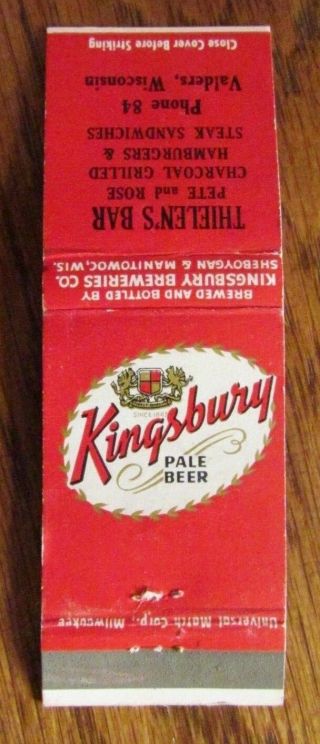 Beer: Kingsbury (thielen 