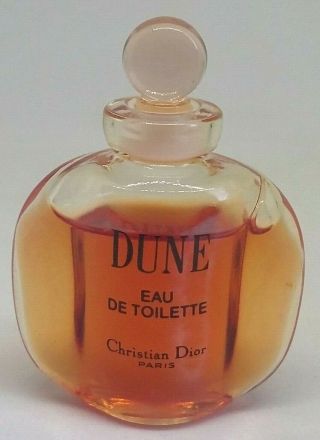 Mini Perfume - Dune Christian Dior - Edt - Miniature Parfum 5 Ml 95 Full No Box