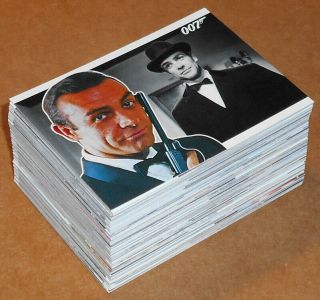 James Bond Heroes & Villains (2010) Complete 81 - Card Base Set