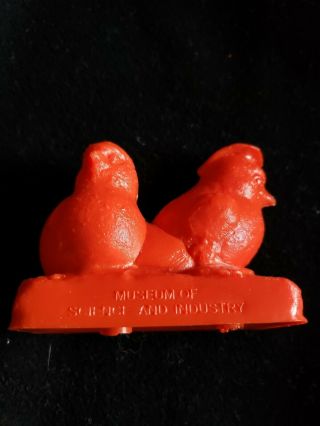 Red Baby Chick Mold A Rama Museum Of Science & Industry MSI Chicago 5
