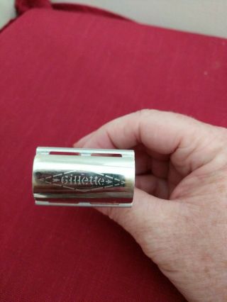 Vintage Gillette 3 Piece Safety Razor Made In England
