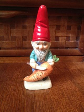 Vintage Ceramic Gnome Made In Japan