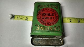 Lucky Strike Tobacco Sample Size Pocket Tin - Patterson Tobacco Co. 3