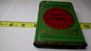 Lucky Strike Tobacco Sample Size Pocket Tin - Patterson Tobacco Co. 7