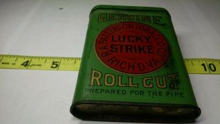 Lucky Strike Tobacco Sample Size Pocket Tin - Patterson Tobacco Co. 8