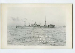 Ms Tjisalak - 1942 Us Coast Guard Photo Postcard - Kjcpl Royal Interocean Lines