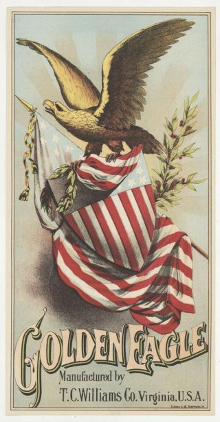 Golden Eagle Brand,  Vtg 1880 
