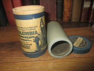 Edison Phonograph Cylinder Record 4m 3240 Sketch A Talk Ion Married Life Pat1902