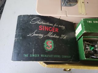 1956 singer 301A sewing machine 3
