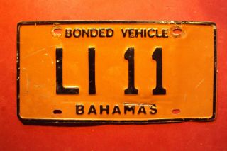 Bahamas - Long Island License Plate - 2000s -