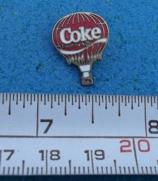Coke (coca - Cola) Hot Air Balloon MontgolfiÈre Pin D256