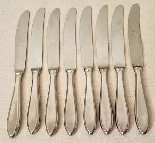 WMF Cromargan Fraser ' s Germany Stainless Steel Shadowpoint Hollow Dinner Knives 2