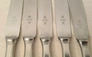 WMF Cromargan Fraser ' s Germany Stainless Steel Shadowpoint Hollow Dinner Knives 3