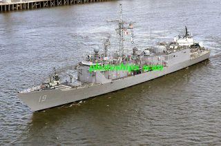 1 Slide Of Us Navy O - H Perry - Class G/m Frigate John A.  Moore (ffg - 19)