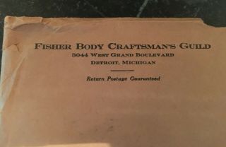 Fisher Body Craftsman ' s Guild Contest Napoleonic Coach Model Building 1933 3