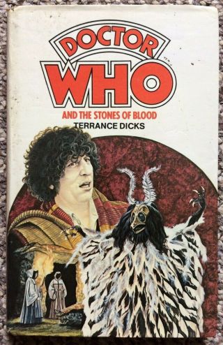 Doctor Who Stones Of Blood: Wh Allen Hardback Book Novel (1980) Terrance Dicks