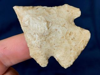 Outstanding Afton Point Andrew Co. ,  Missouri Authentic Arrowhead Artifact Mb16