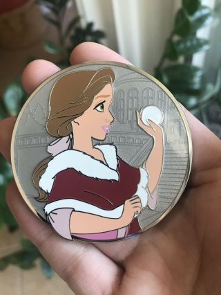 Winter Belle Profile Pin Beauty And The Beast Fantasy Pin Pinchantress Le 50