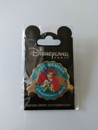 Disney Disneyland Paris Dlp Cast Member Ariel The Little Mermaid Pin