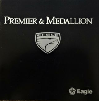1988 Eagle Premier & 1989 Medallion Brochure
