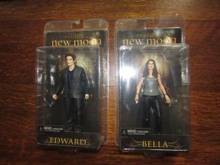 2009 Twilight Saga Moon Edward Bella Figures Never Removed From Boxes